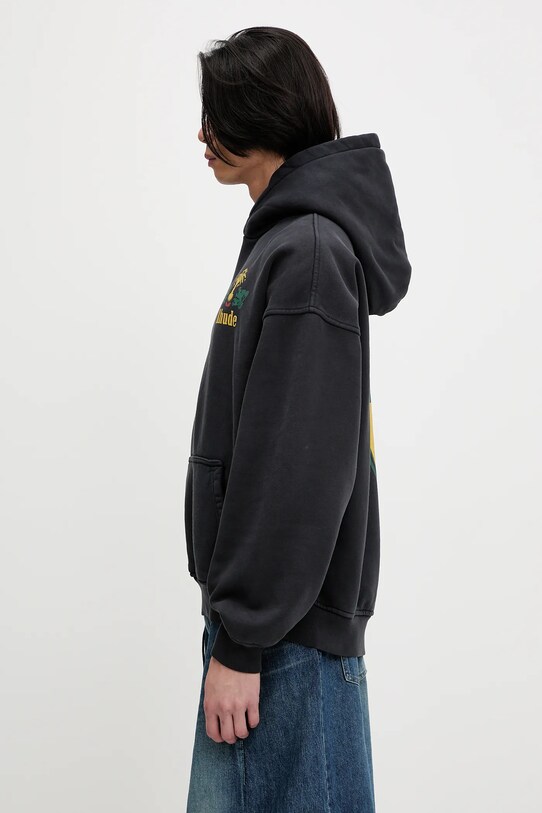 Хлопковая кофта RHUDE Tabaco RHSS25HO03012 чёрный SS25