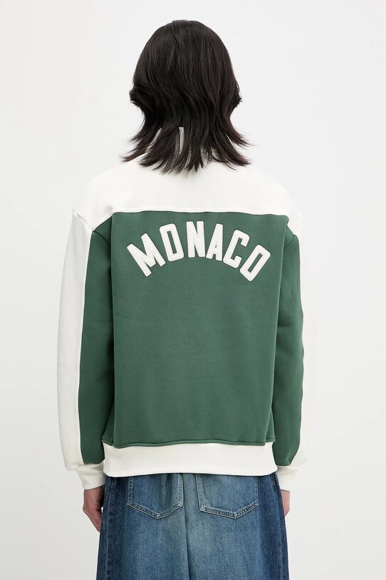 Дрехи Памучен суичър RHUDE Monaco RHSS25SW01012 зелен