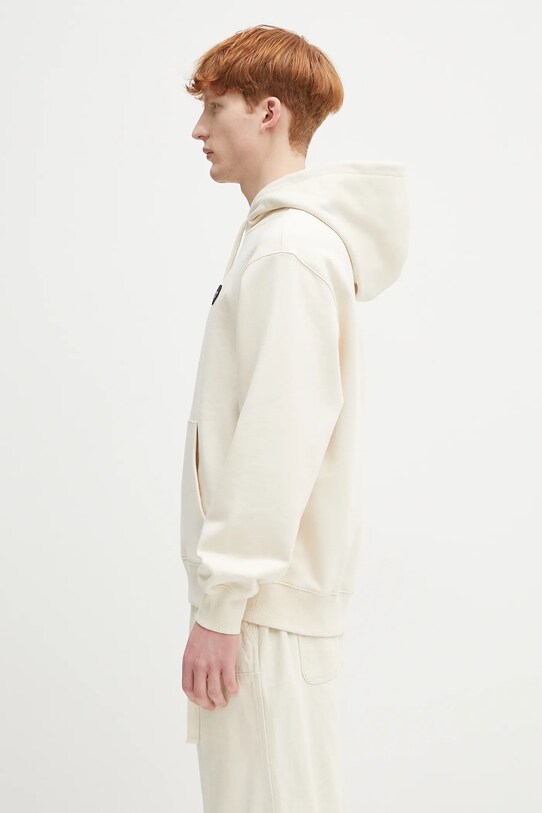 Carhartt WIP felpa in cotone Hooded Ingo Sweat I034498.32MXX beige SS25