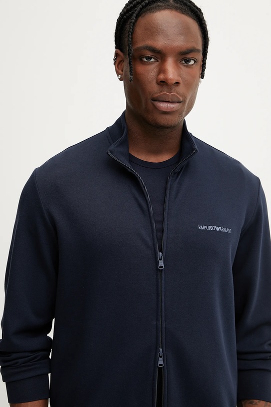 Emporio Armani Underwear bluza lounge granatowy EM001386.AF10790