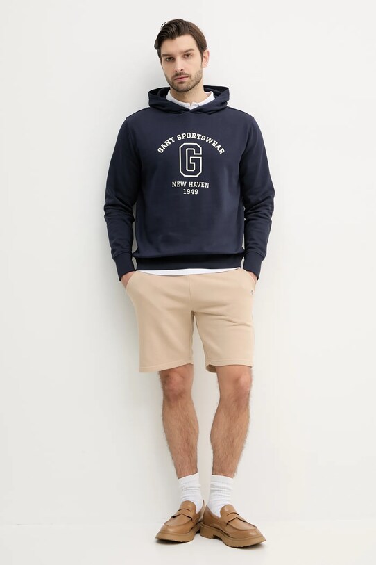 Суичър Gant 2067033 тъмносин SS25