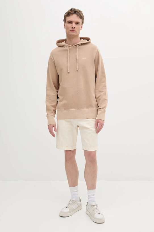 Gant bluza bawełniana 2067035 beżowy SS25