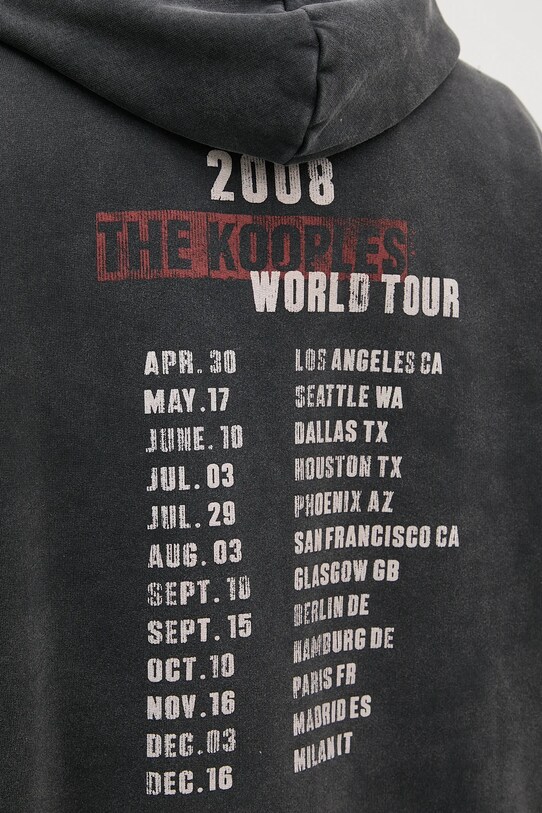 Хлопковая кофта The Kooples HSWE30005K серый