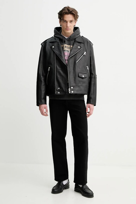 Хлопковая кофта The Kooples HSWE30013K серый SS25