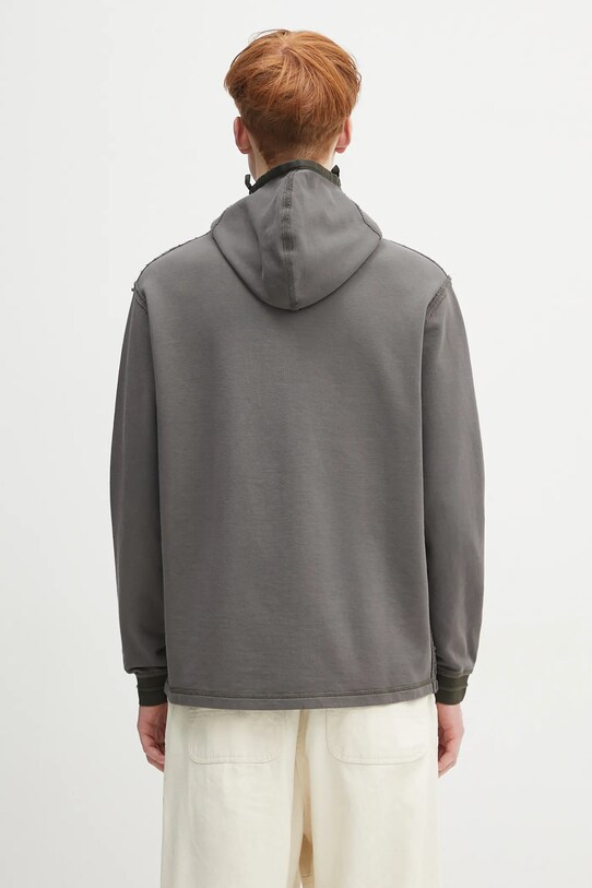 Clothing C.P. Company cotton sweatshirt 18CMSS162A006090M gray