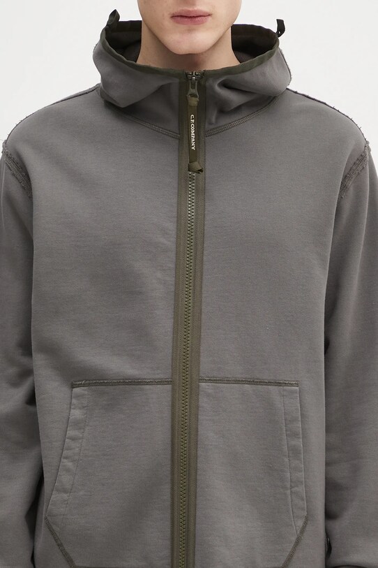 C.P. Company cotton sweatshirt gray 18CMSS162A006090M