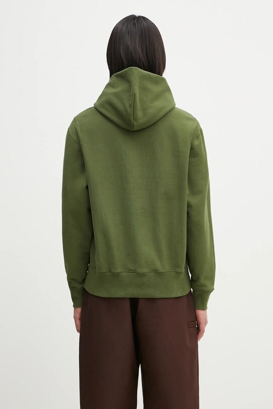 Clothing Kenzo cotton sweatshirt Boke Flower 2.0 FF55SW2554MC.50 green