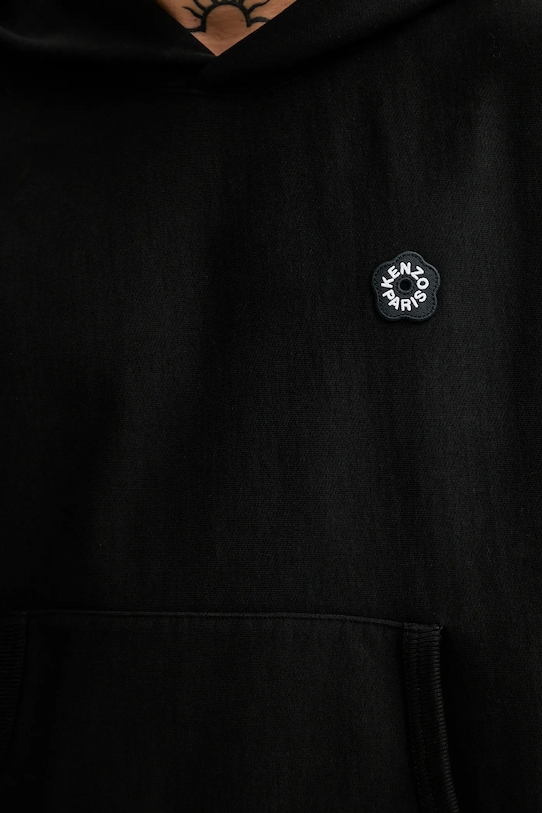 Хлопковая кофта Kenzo Boke Flower 2.0 FF55SW2554MC.99J чёрный