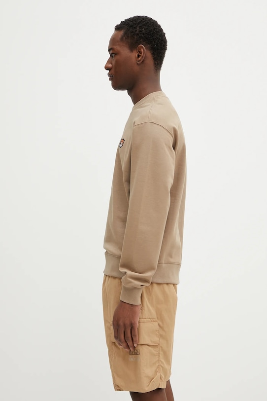 Bavlnená mikina Kenzo FF55SW2624MF.10 hnedá SS25