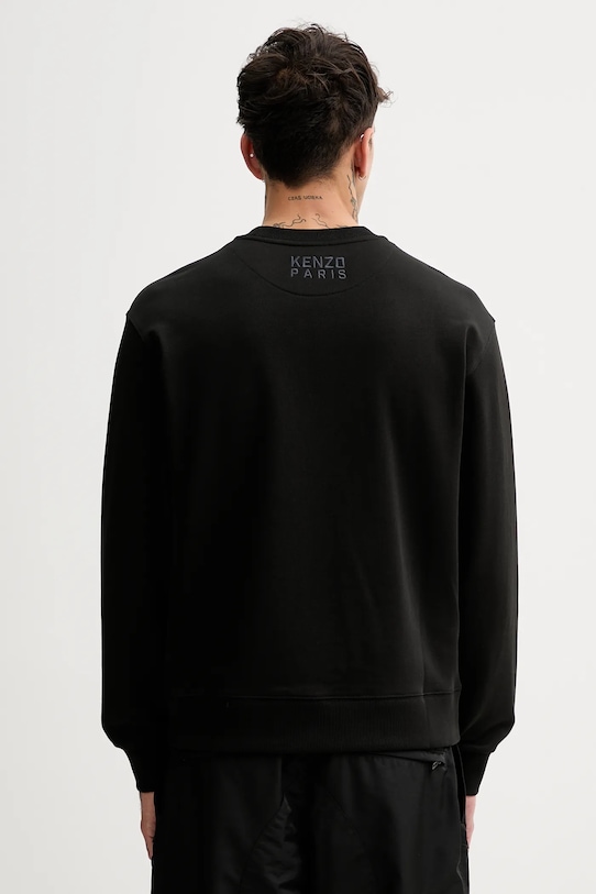 Odzież Kenzo bluza bawełniana FF55SW2624MF.99J czarny