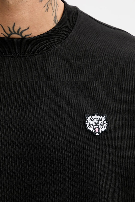 Kenzo bluza bawełniana FF55SW2624MF.99J czarny