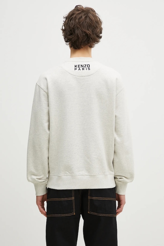 Clothing Kenzo cotton sweatshirt FF55SW2634MF.93 gray