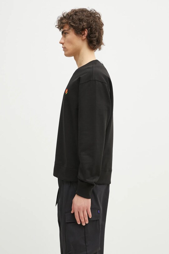Kenzo cotton sweatshirt FF55SW2654MF.99J black SS25