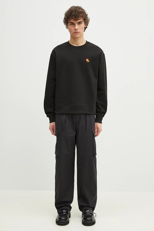 Kenzo cotton sweatshirt FF55SW2654MF.99J black