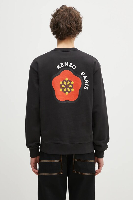 Clothing Kenzo cotton sweatshirt Pop FF55SW2674MC.99J black