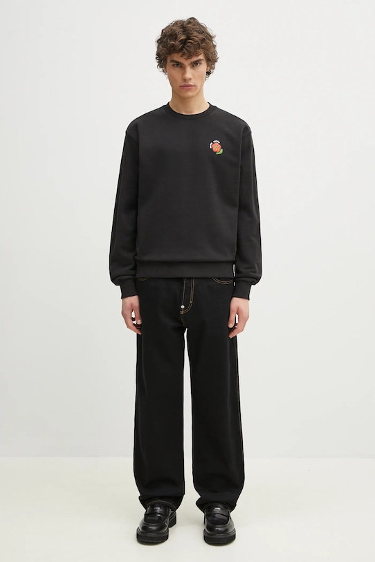 Kenzo cotton sweatshirt Pop FF55SW2674MC.99J black
