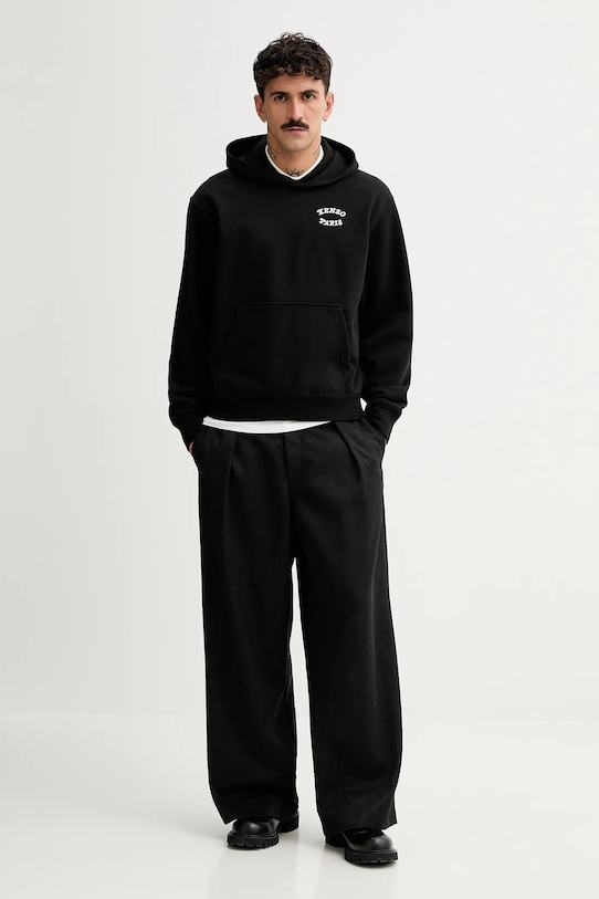 Kenzo hanorac de bumbac FF55SW2724MC.99J negru SS25