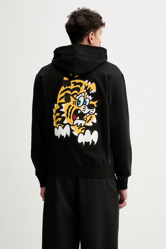 Îmbrăcăminte Kenzo hanorac de bumbac FF55SW2724MC.99J negru