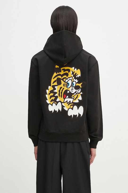 Oblečení Bavlněná mikina Kenzo FF55SW2724MC.99J černá