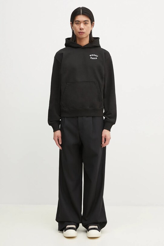 Pamučna dukserica Kenzo FF55SW2724MC.99J crna