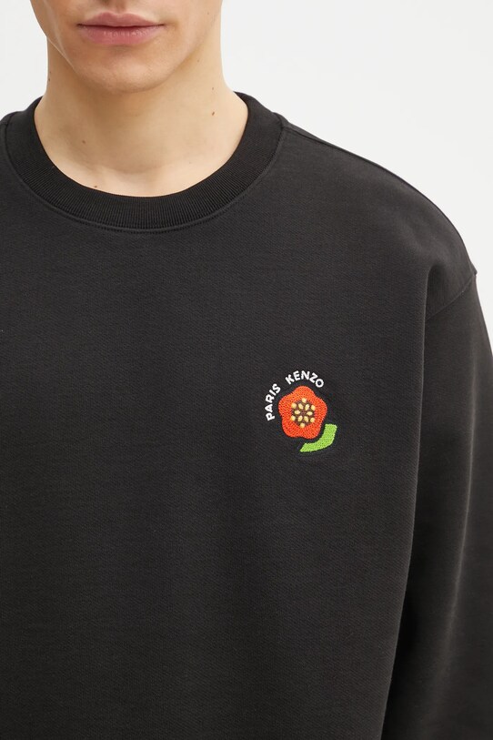 Хлопковая кофта Kenzo чёрный FF55SW2734MC.99J