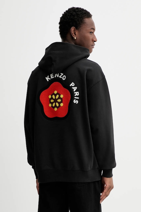 Odzież Kenzo bluza bawełniana FF55SW2754MC.99J czarny