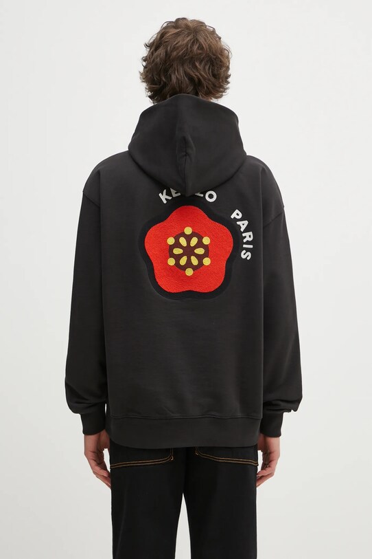 Дрехи Памучен суичър Kenzo FF55SW2754MC.99J черен
