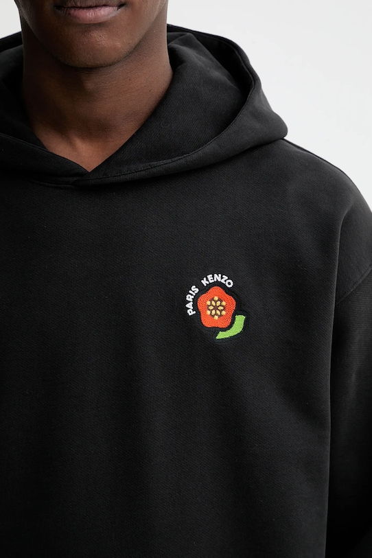 Kenzo bluza bawełniana FF55SW2754MC.99J czarny