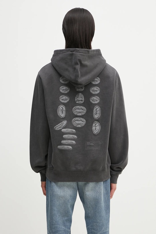 Oblečenie Bavlnená mikina Daily Paper Senses Hoodie 2511068 čierna