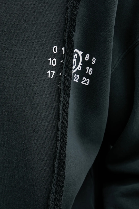 MM6 Maison Margiela bluza bawełniana SH2GU0019.M25004.900 szary