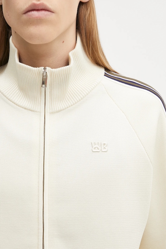 Wales Bonner bluza Tide Track beżowy US25KN34.KN05.100