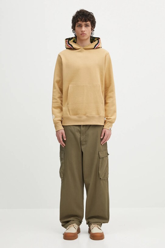 Βαμβακερή μπλούζα A Bathing Ape Abc Camo Shark Pullover 1L30114009