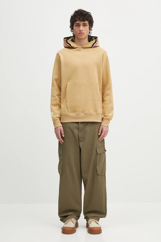 A Bathing Ape cotton sweatshirt Abc Camo Shark Pullover 1L30114009