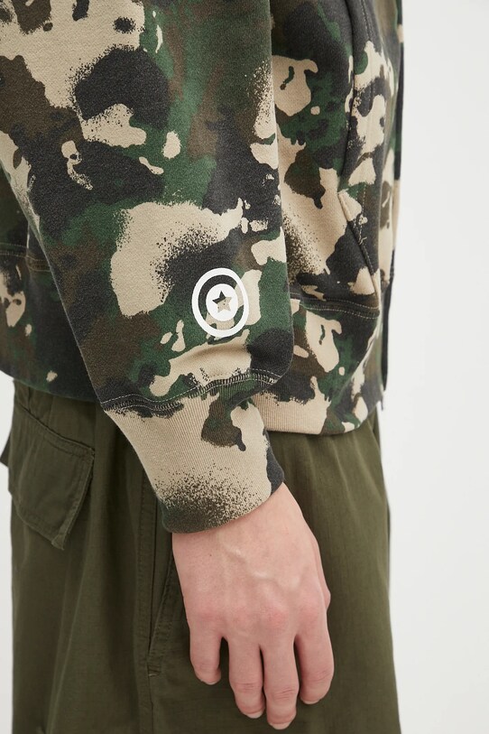 Bavlnená mikina A Bathing Ape Map Camo Shark Full Zip 1L30115001