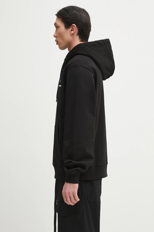 Daily Paper bluza bawełniana Dias Hoodie 2422068 czarny SS25