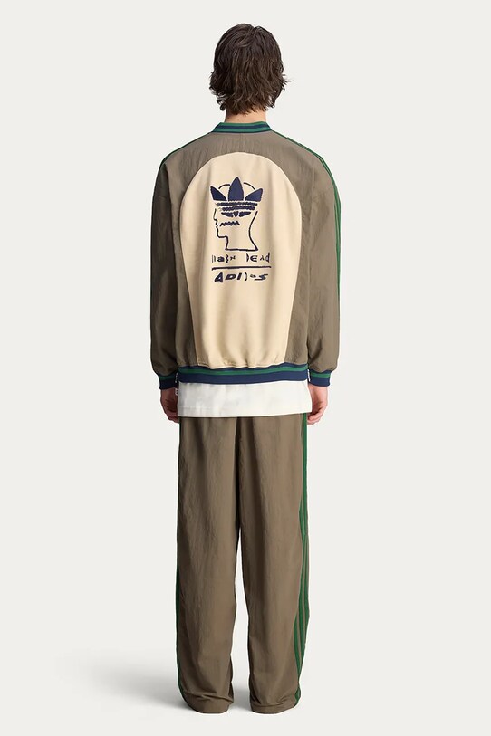 adidas Originals bluza x Brain Dead Dead JN7153 brązowy SS25