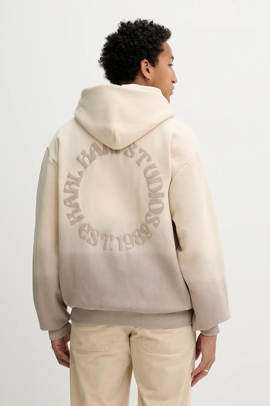 Кофта Karl Kani узор бежевый PD00005318