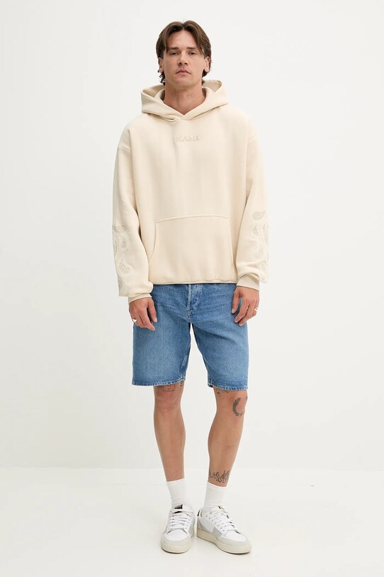 Karl Kani bluza PD00005321 beżowy SS25
