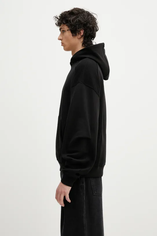 Bavlněná mikina Ader Error Apparel-Top BO01SSHD0101BK černá SS25