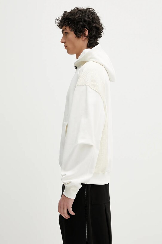 Βαμβακερή μπλούζα Ader Error Apparel-Top BO01SSHD0101IV μπεζ SS25