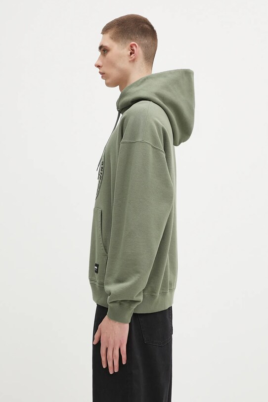 Bavlnená mikina NEIGHBORHOOD Classic Sweat Hoodie Ls 242FPNH.CSM02 zelená SS25