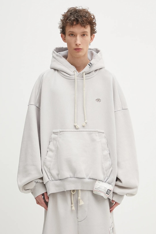 Maison MIHARA YASUHIRO bluza bawełniana Amateur Sewn Wide Back Hoodie
