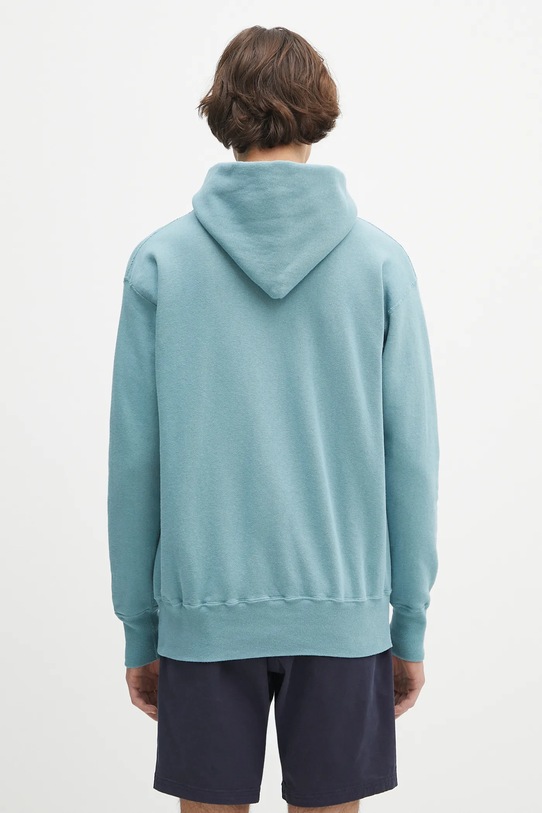 Odjeća Pamučna dukserica Human Made Tsuriami Hoodie HM29CS015 tirkizna