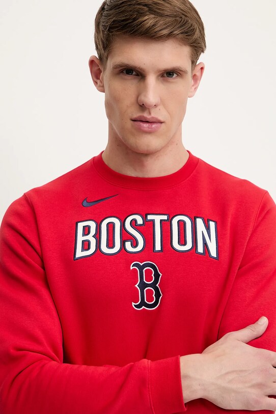 Nike bluza Boston Red Sox czerwony NKPU.163N.BQ.LYA
