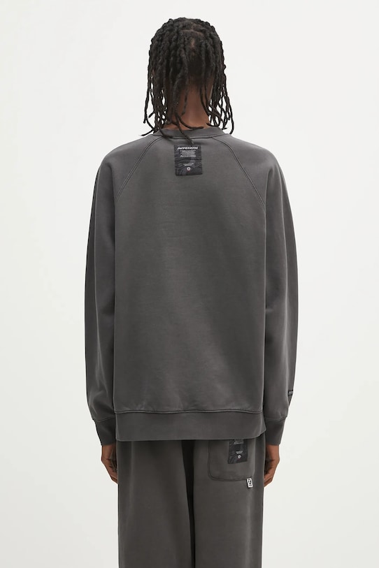 Одежда Хлопковая кофта AAPE Now Crew Neck AAPSWMB320XXN чёрный