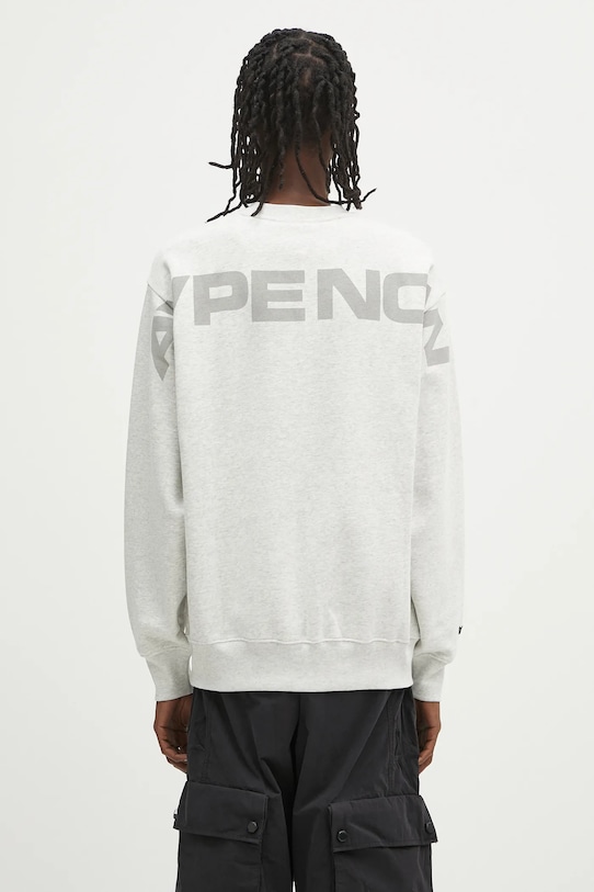 Odjeća Dukserica AAPE Now Crew Neck AAPSWMB321XAN siva