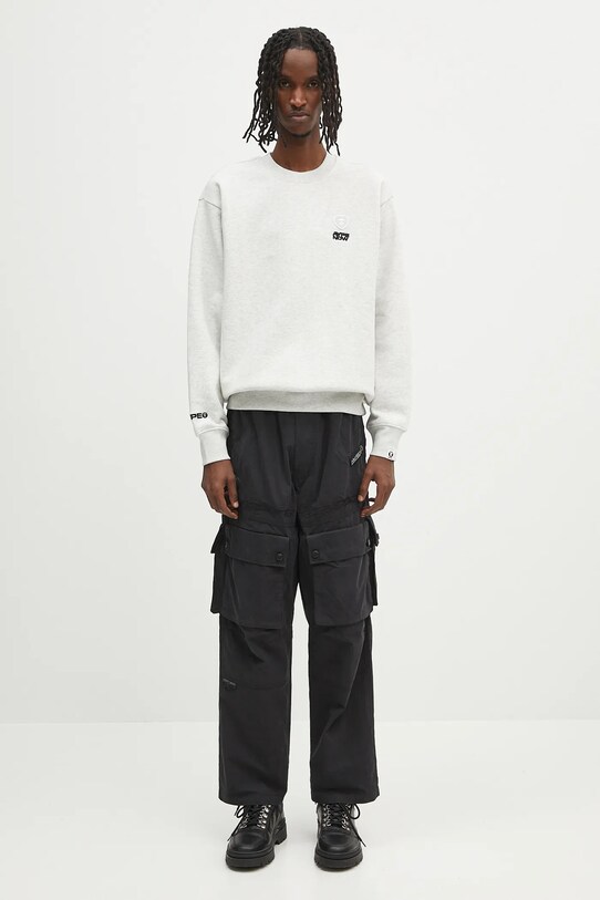 AAPE bluza Now Crew Neck AAPSWMB321XAN