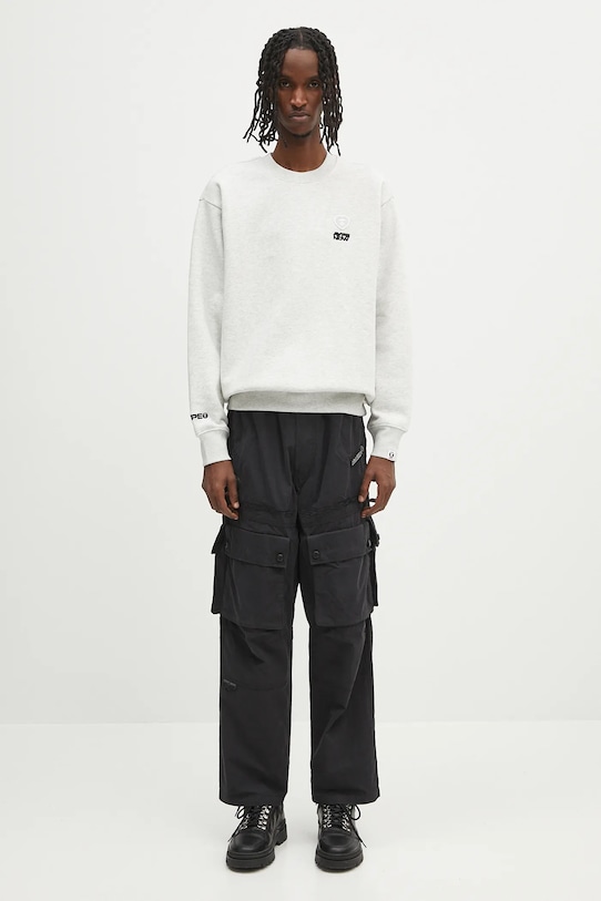 Dukserica AAPE Now Crew Neck AAPSWMB321XAN