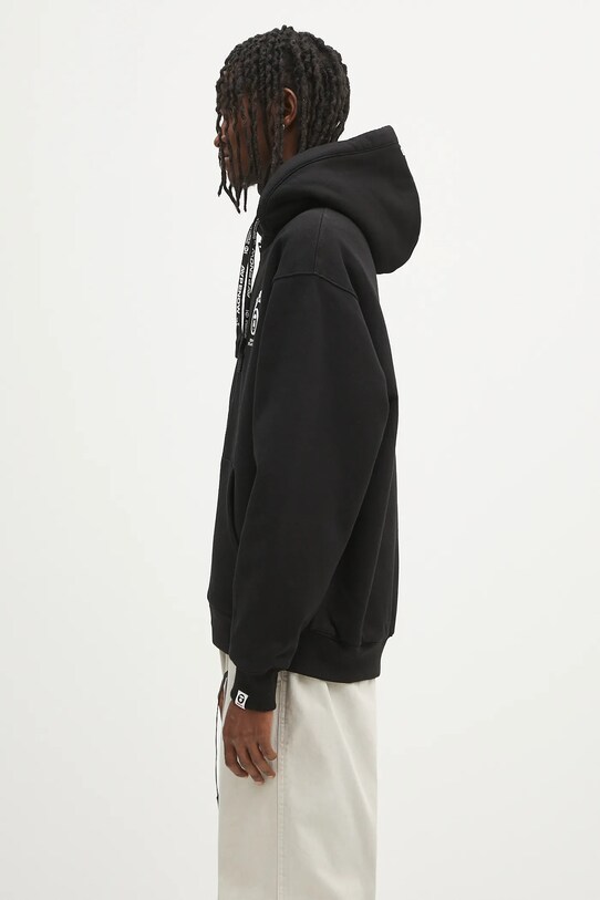 AAPE bluza Now Zip Up AAPSWMB332XXN czarny SS25