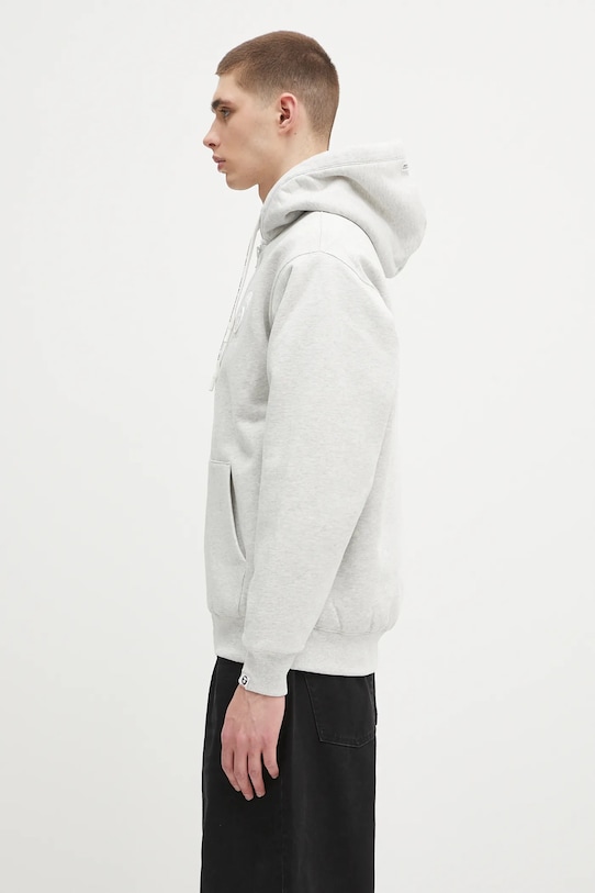 AAPE sweatshirt Now Zip Up AAPSWMB332XAN gray SS25